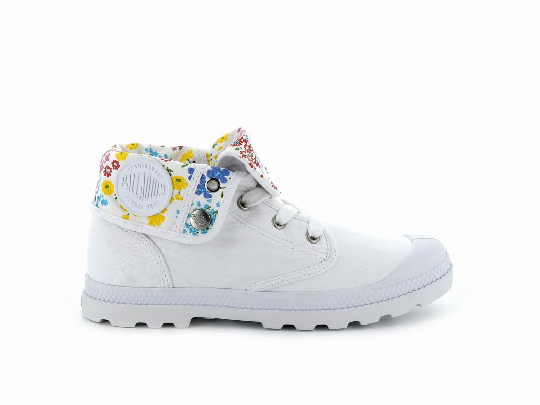 Palladium Baggy Low Lp Womens Boots White Australia [INTZHC-159]